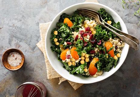 quinoa orange and pistachio salad