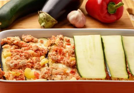 vegetable lasagna with eggplant zucchini and cashews