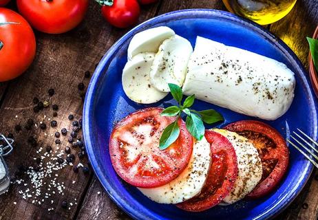 Caprese is an easy summertime meal