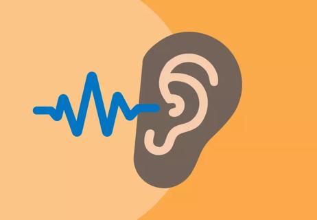 ear sensitive to sound