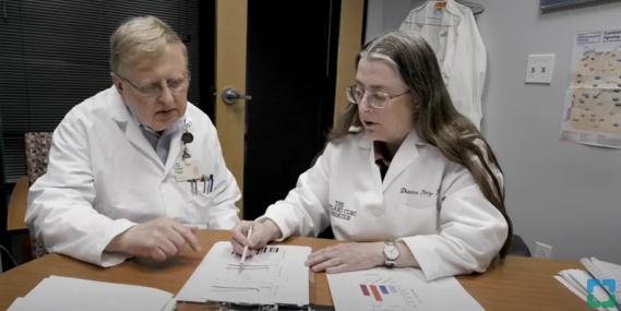 Dianne Perez, PhD, and Shaun Stauffer, PhD, discuss their research.