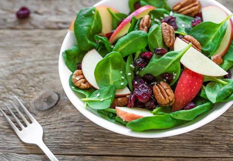 recipe Apple Cranberry walnut salad