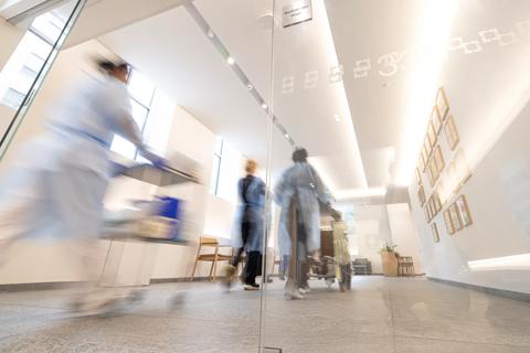 Hospital lobby