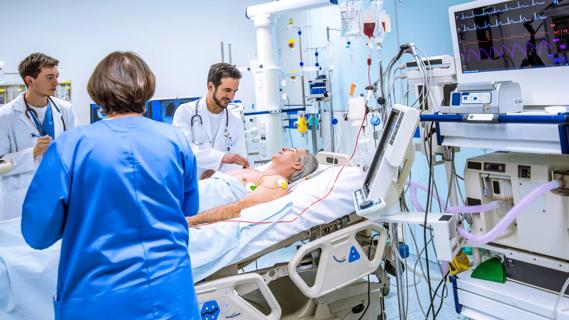 patient in ICU