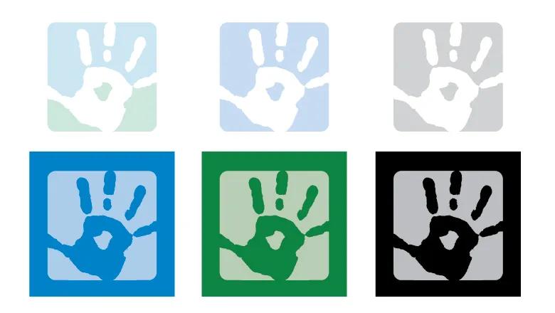 Cleveland Clinic Children's hand as a supergraphic