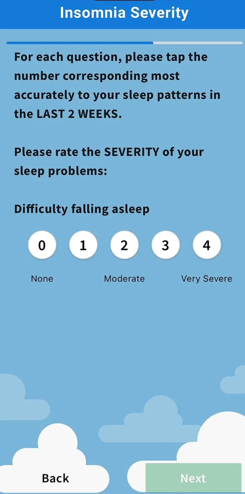 Page from app