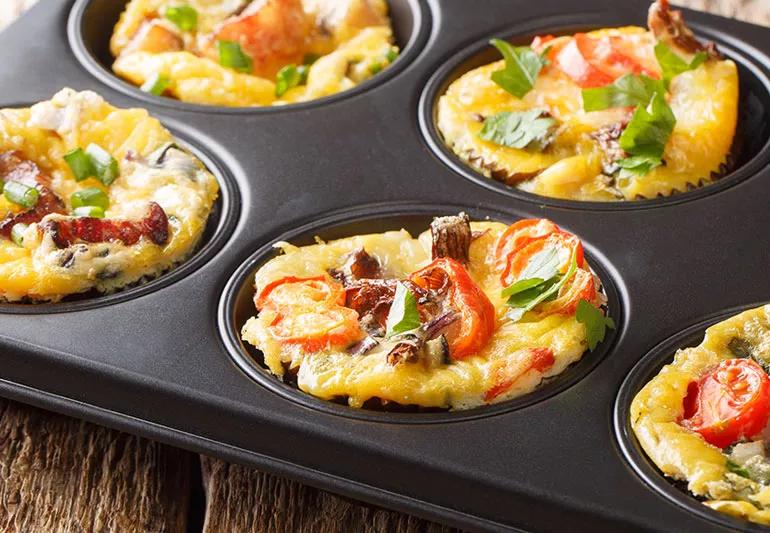 veggie omelet muffins