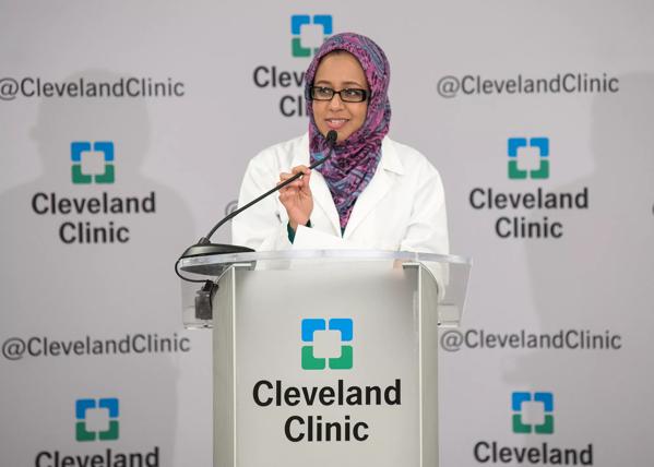 Dr. Suha Abushamma (Credit: Don Gerda, Cleveland Clinic)