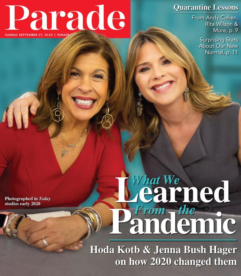 Parade magazine cover