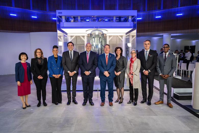 IBM Quantum Computer ribbon cutting event