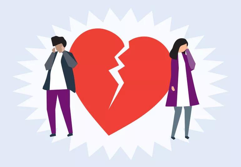 Broken heart: Self-care and when to seek help