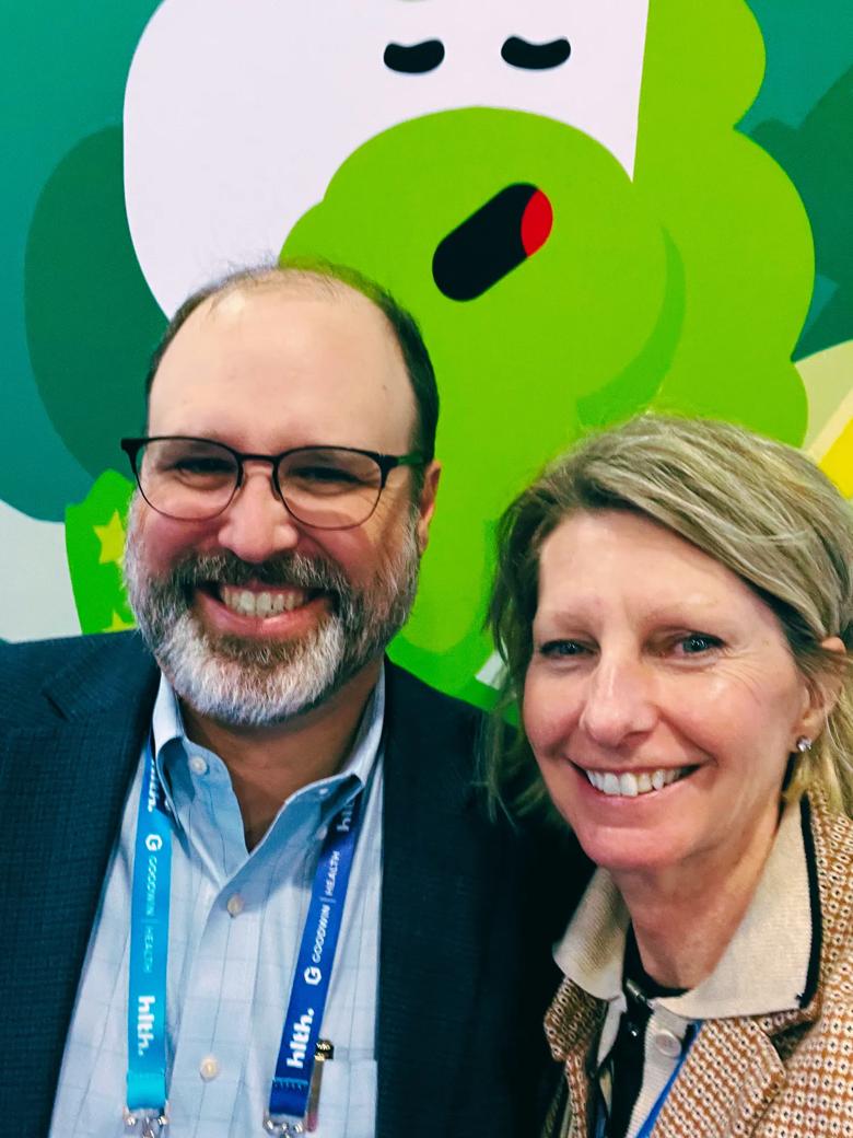 Stephen Lupe, PsyD with Sonja O’Malley