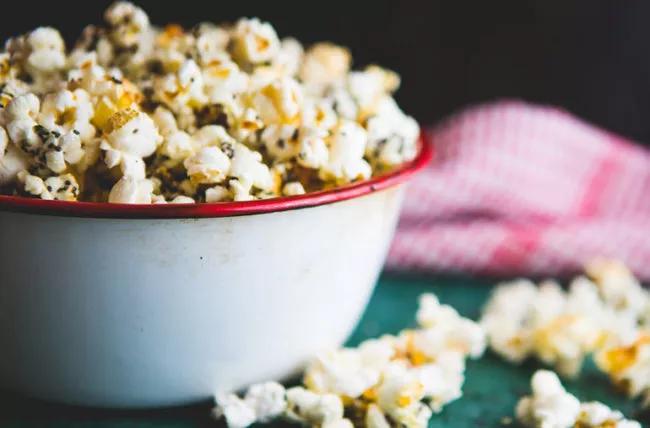 An image of savory popcorn.
