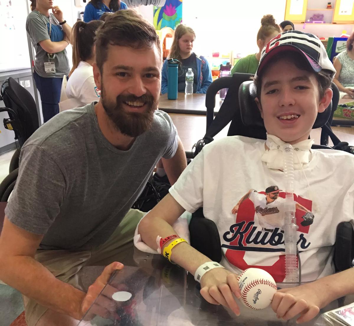 Jack Sparent Cleveland Clinic Children's Courage Award winner