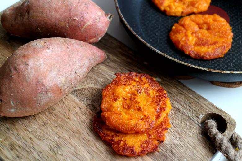 Recipe: Ginger Sweet Potato Pancakes