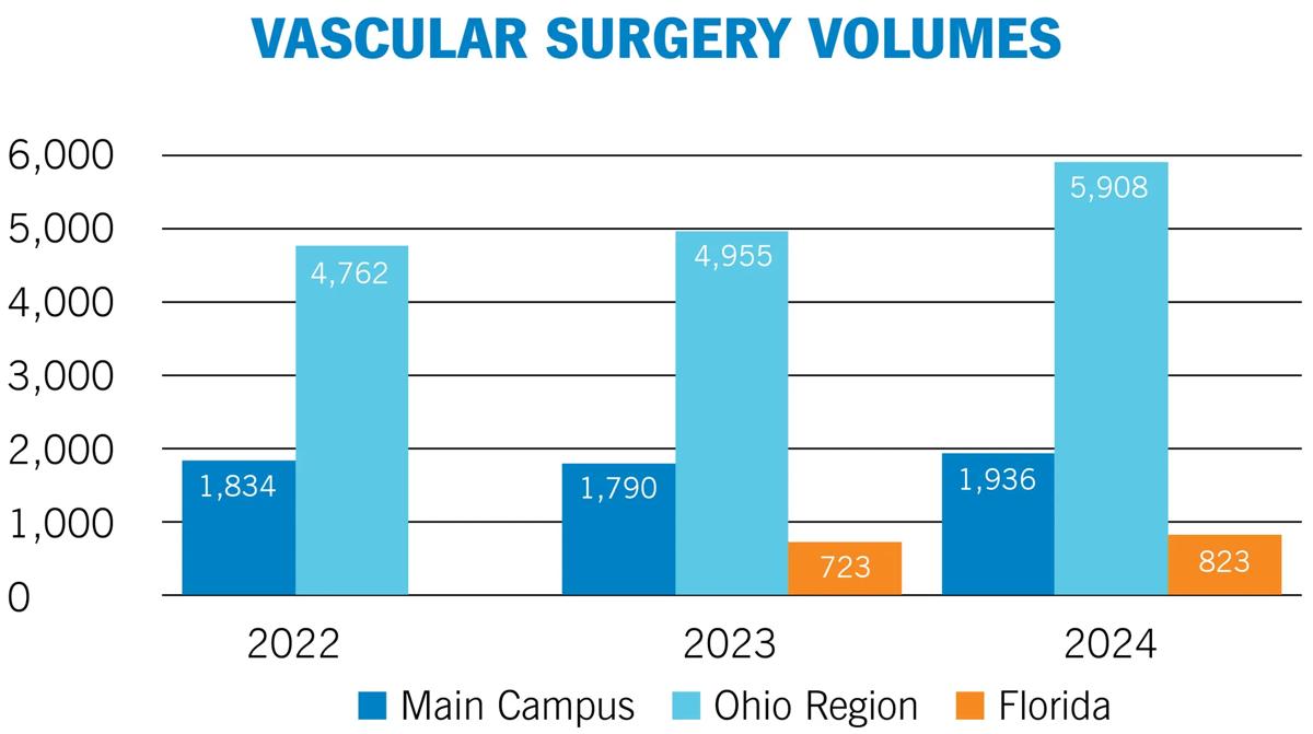 bar graph with three annual columns