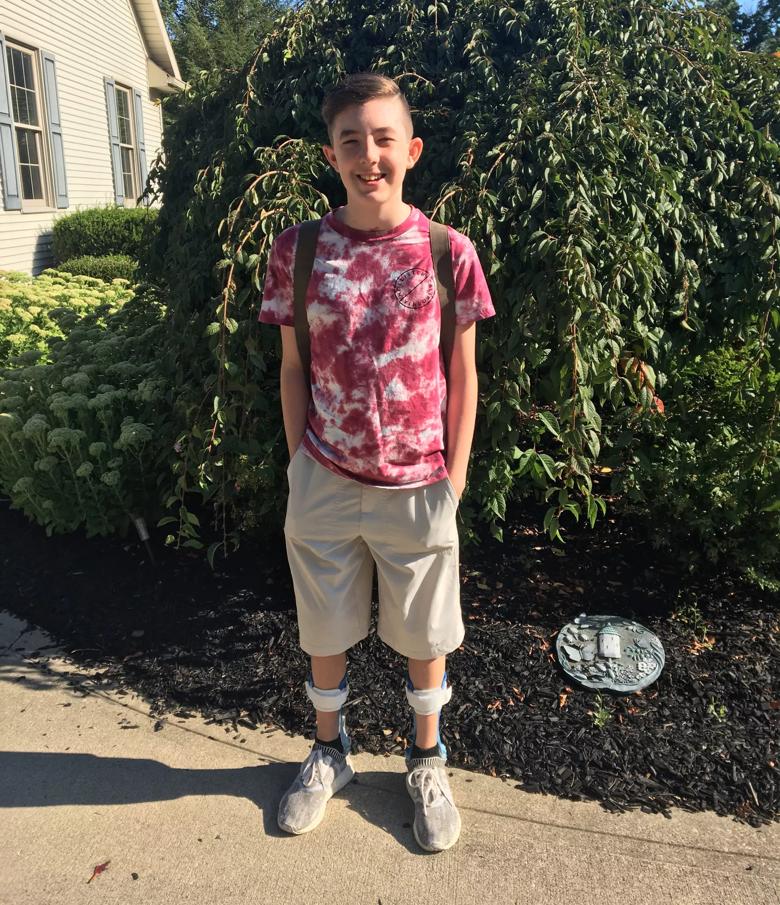 Jack Sparent Cleveland Clinic Children's Courage Award winner