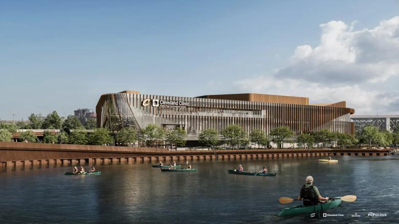 Cleveland Clinic Global Peak Performance Center Rendering