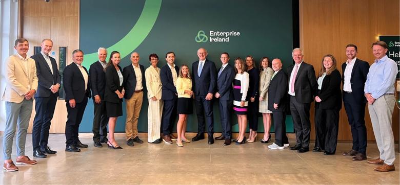 Group photo of the Enterprise Ireland 2024 US Healthcare Seminar